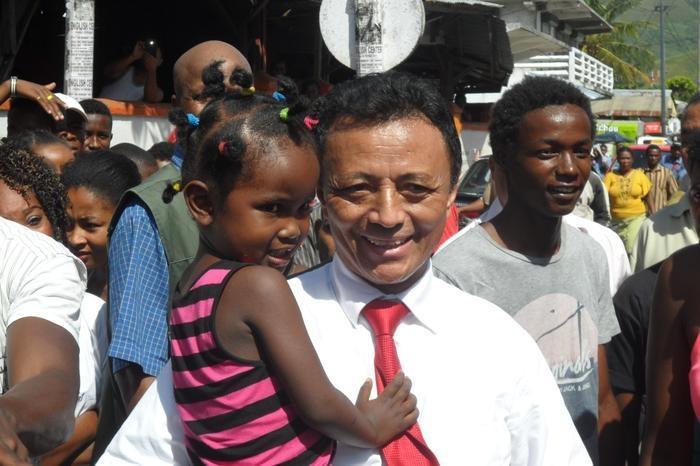 Marc Ravalomanana à Fort-Dauphin